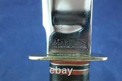 Vintage Marbles Knife Large with Sheath