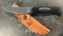 Vintage Marbles USA Fieldcraft Knife Safe Grip 52100 Gladstone MI Mint with Sheath