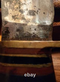 Vintage Marbles Woodcraft Hunter-skinner Knife With Sheath