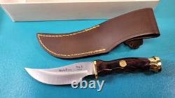 Vintage Muela Spain Fury 90065 Hunter Skinning Knife + Sheath & Box TR1855