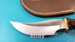 Vintage Muela Spain Fury 90065 Hunter Skinning Knife + Sheath & Box TR1855