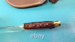 Vintage Muela Spain Fury 90065 Hunter Skinning Knife + Sheath & Box TR1855