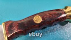 Vintage Muela Spain Fury 90065 Hunter Skinning Knife + Sheath & Box TR1855