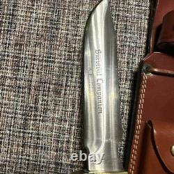Vintage Nice Carl Schlieper Eye Brand Germany Survival Bowie Sheath Knife 12 NM