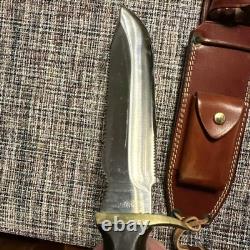 Vintage Nice Carl Schlieper Eye Brand Germany Survival Bowie Sheath Knife 12 NM