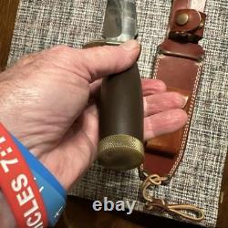 Vintage Nice Carl Schlieper Eye Brand Germany Survival Bowie Sheath Knife 12 NM