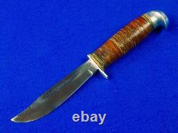 Vintage Old Finland Finnish Hunting Knife with Sheath