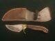 Vintage Olsen OK Knife Howard City, Mich. + Correct Sheath