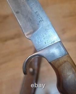 Vintage Olsen Ok Us # 710 Bowie Survival Knife In Original Sheath Good Condition