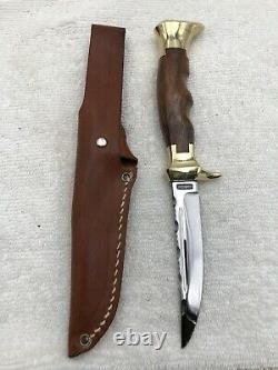 Vintage Olsen knife Company 4800 Small Fixed Blade Made In Solingen Germany
