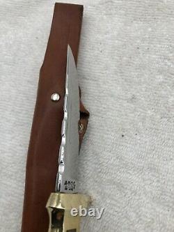 Vintage Olsen knife Company 4800 Small Fixed Blade Made In Solingen Germany