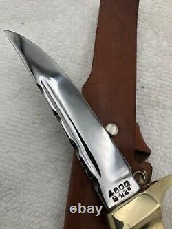 Vintage Olsen knife Company 4800 Small Fixed Blade Made In Solingen Germany