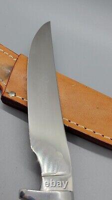 Vintage Ontario Knife Co. Winterbottom Bone Hunting Skinning Knife Near-Mint