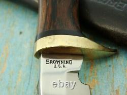 Vintage Original Browning USA Gil Hibben 5018 Sportsman Hunting Knife Knives Nm