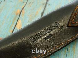 Vintage Original Browning USA Gil Hibben 5018 Sportsman Hunting Knife Knives Nm