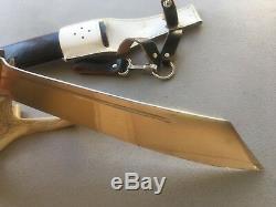 Vintage Original Texas Hunter German Knife Rad Hewer Bowie EDGE BRAND Type 2