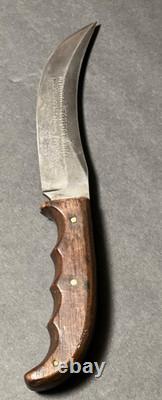 Vintage Original Trapper Knife Handmade Solingen Germany With Sheath 13945 RARE