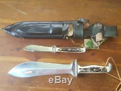 Vintage PUMA Knife Waidbesteck and nicker set 1979