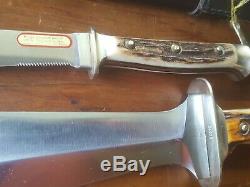 Vintage PUMA Knife Waidbesteck and nicker set 1979