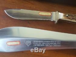 Vintage PUMA Knife Waidbesteck and nicker set 1979