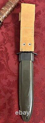 Vintage Parker Brothers Combat Spear Point Knife M8 A1 Scabbard