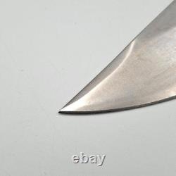 Vintage Pre-1986 Buck USA 124 Frontiersman Fixed Blade Hunting Knife with Sheath