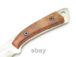 Vintage Prototype IC. Cut Hiro Seki Japan VG10 Damascus Fixed Blade Hunting Knife