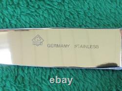 Vintage Puma Fixed Blade Knife Stag Handle Germany Stainless Steel 8 1/4 NICE