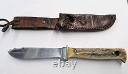 Vintage Puma Hunters Pal 6397 Knife With Original Sheath Germany