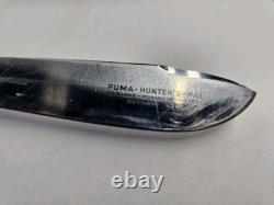 Vintage Puma Hunters Pal 6397 Knife With Original Sheath Germany