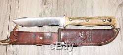 Vintage Puma Hunters Pal Hunting Knives Lot of 3 Dated 1966,67,68 German Stag