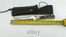 Vintage Puma Hunting Knife 116393 Germany Handmade Skinner 115688-4B LOC. U-27