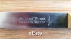 Vintage Puma Knife Model 6317 Fahrtenmesser Hunting Knife Stag Handle, Rare