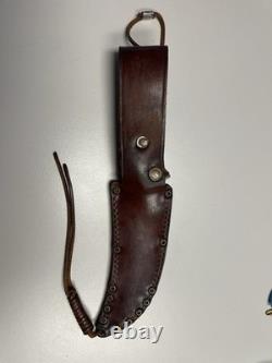 Vintage Puma Skinner 6393 Stag Handle Hunting Knife 1960S Good Used Condition