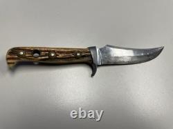 Vintage Puma Skinner 6393 Stag Handle Hunting Knife 1960S Good Used Condition
