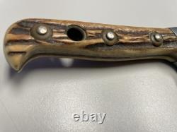Vintage Puma Skinner 6393 Stag Handle Hunting Knife 1960S Good Used Condition