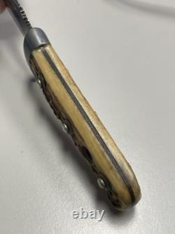 Vintage Puma Skinner 6393 Stag Handle Hunting Knife 1960S Good Used Condition