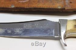 Vintage Puma Skinner / Pumaster Steel / Best No. 6393 / German / Hunting Knife