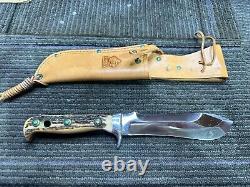 Vintage Puma White Hunter and Skinner Knives (Matching Serial Numbers) 1968