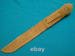 Vintage Pyrco Solingen Germany Stag Big Hunting Skinning Bowie Knife Survival Vg