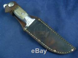 Vintage R. H. Ruana Knife with Sheath