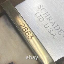 Vintage/RARE Schrade 171UH Ducks Unlimited Pro Hunter Fixed Blade Knife-Sheath