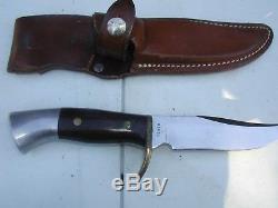 Vintage RARE WESTMARK USA 702 fixed blade hunting bowie knife Westmark