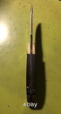 Vintage RIGID Fixed Blade Hunting Knife-9'' Overall