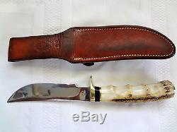 Vintage Ralph Bone Hunting Knife (Rare)