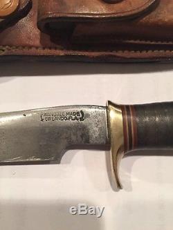 Vintage Randall Made Hunting Knife