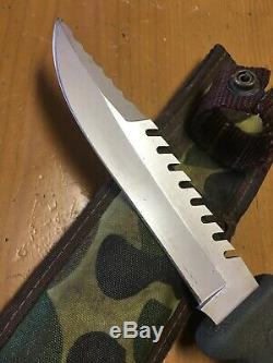 Vintage/Rare 1997 Buck Fieldmate 639 Fixed Blade Knife -With Sheath NICE