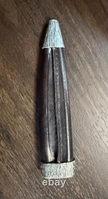 Vintage Rare Holz-Leute Munich Stag Handle Full Dress Knife With Org. Sheath