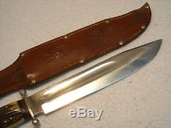 Vintage Rehwappen Germany Bowie Knife