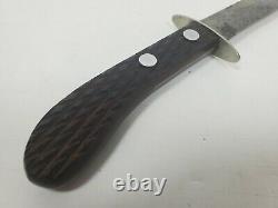 Vintage Remington RH-6 Wood Handle Fixed Blade Knife